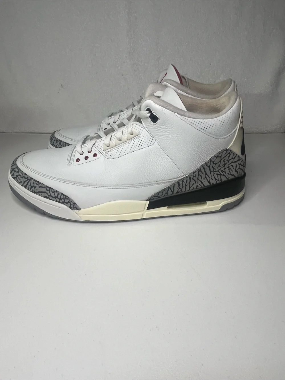 Nike Air Jordan 3 Retro White Cement Reimagined Size 18